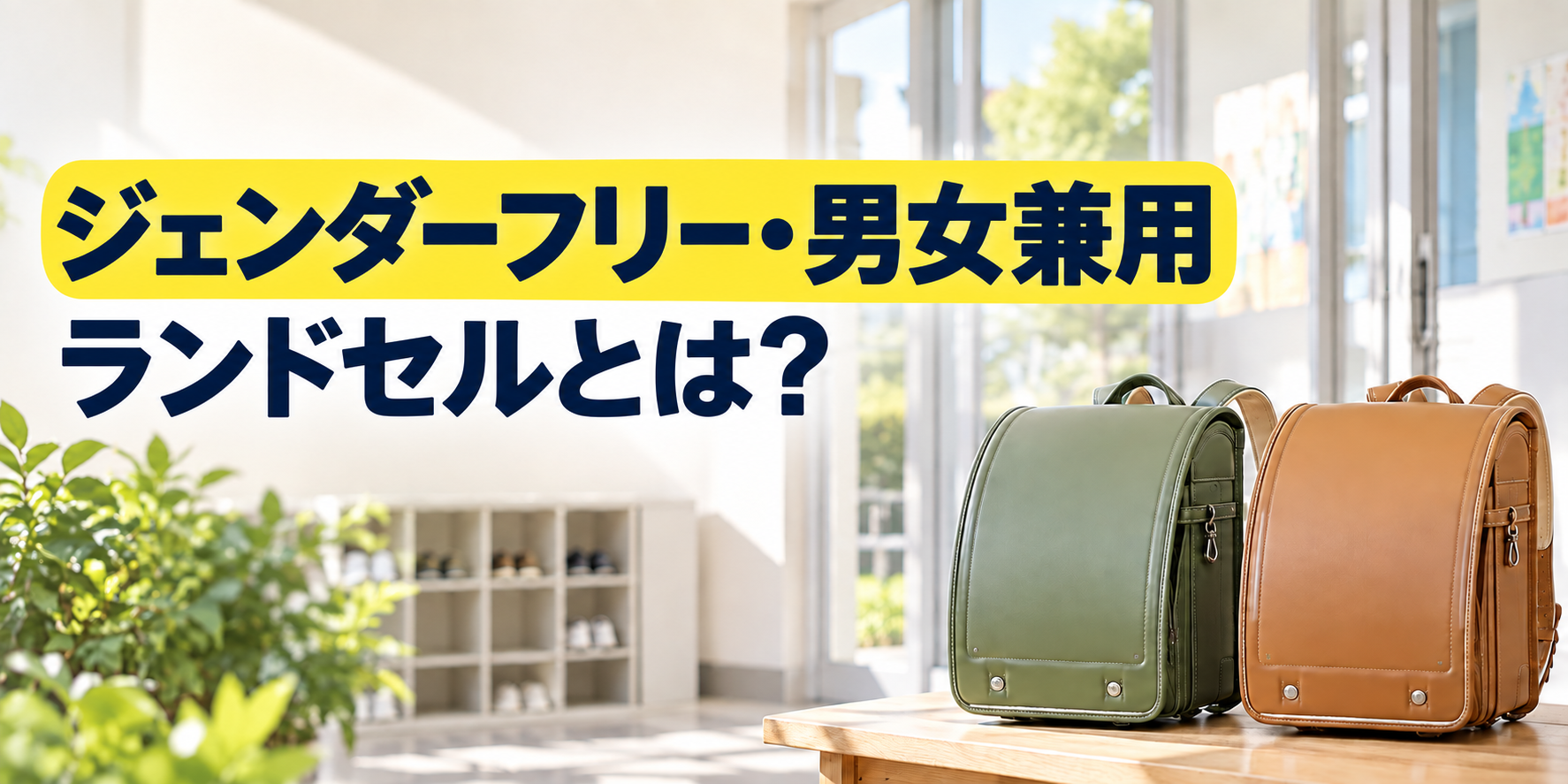 ジェンダーフリー・男女兼用ランドセルとは？